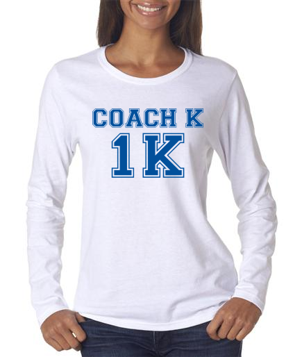 Coach K 1K Ladies LS Shirt